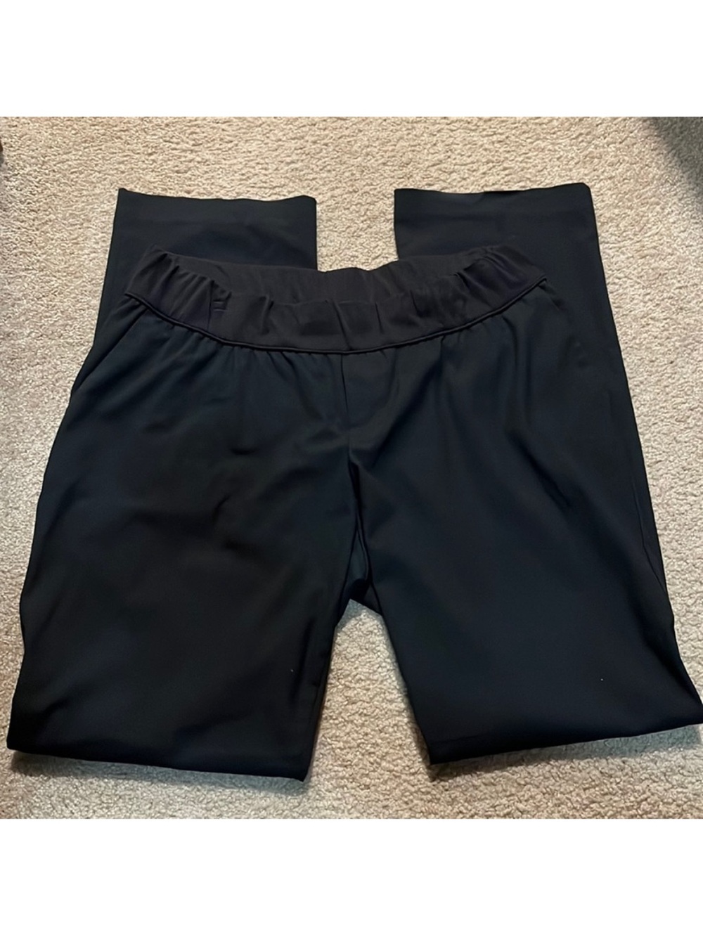 Liz Lange Maternity Black Stretch Pull-On Pants